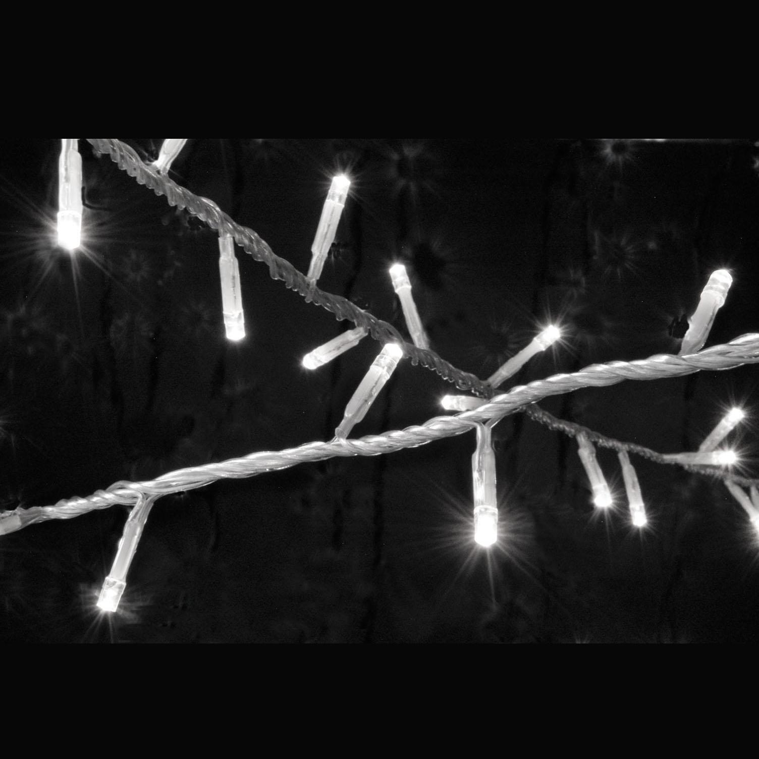Indoor / Outdoor White LED Fairy Lights 15m Lizard Events Ltd