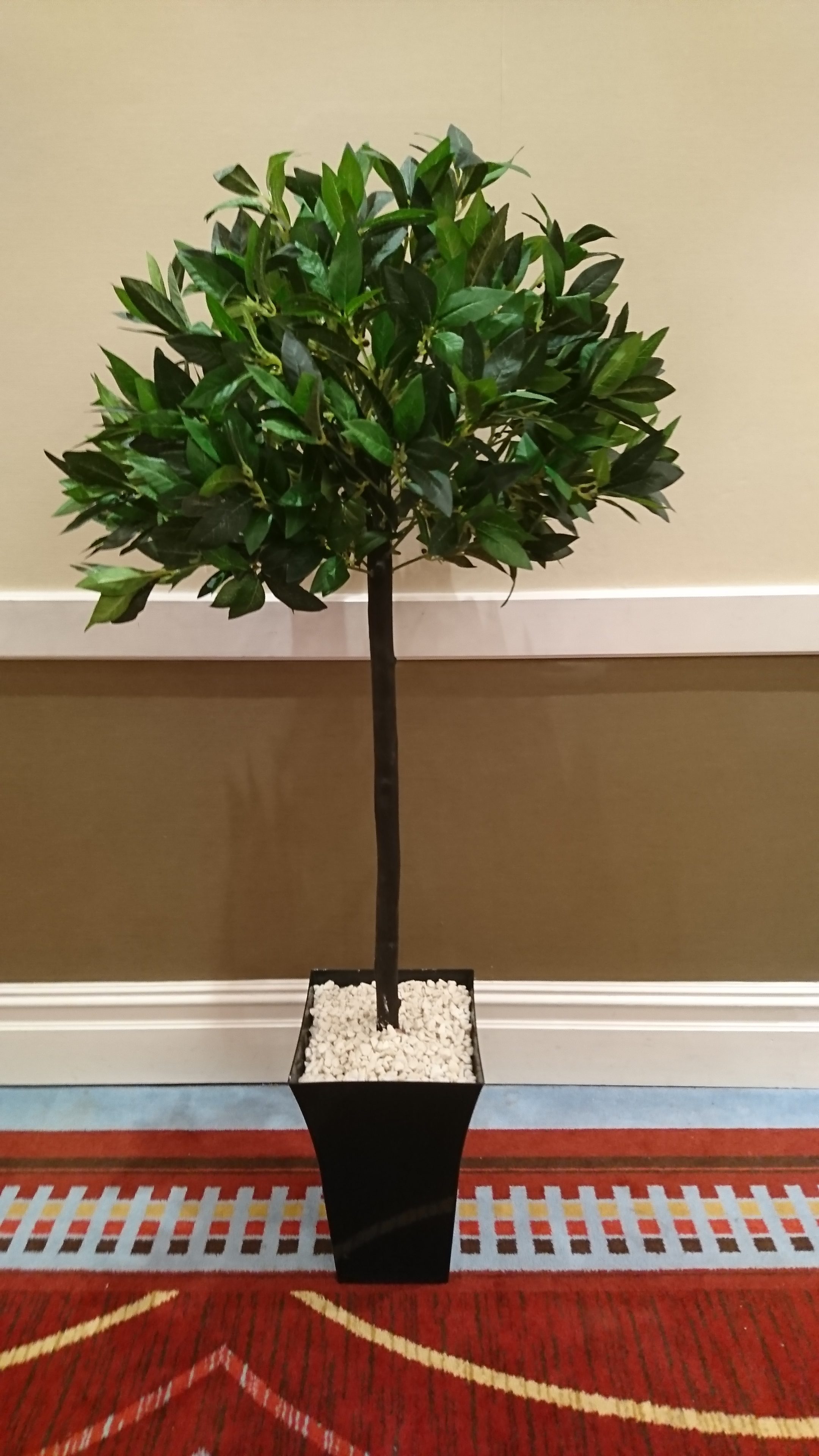 Pair 4ft Artificial Bay Tree Lizard Events Ltd