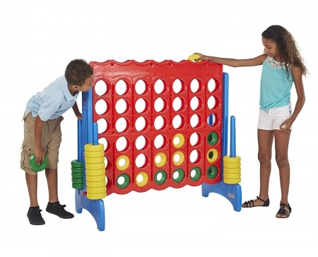 Giant Connect 4 Primary kids playing