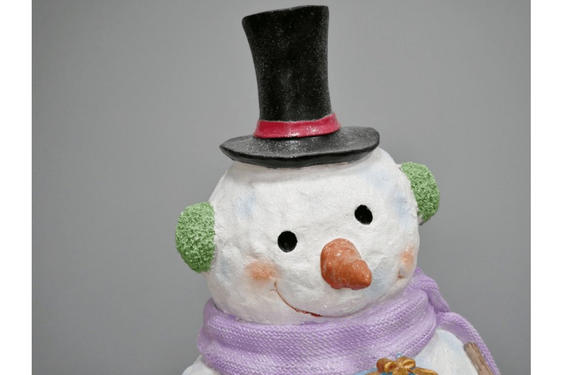 Giant Christmas Snowman Decoration - Lizard Events Ltd