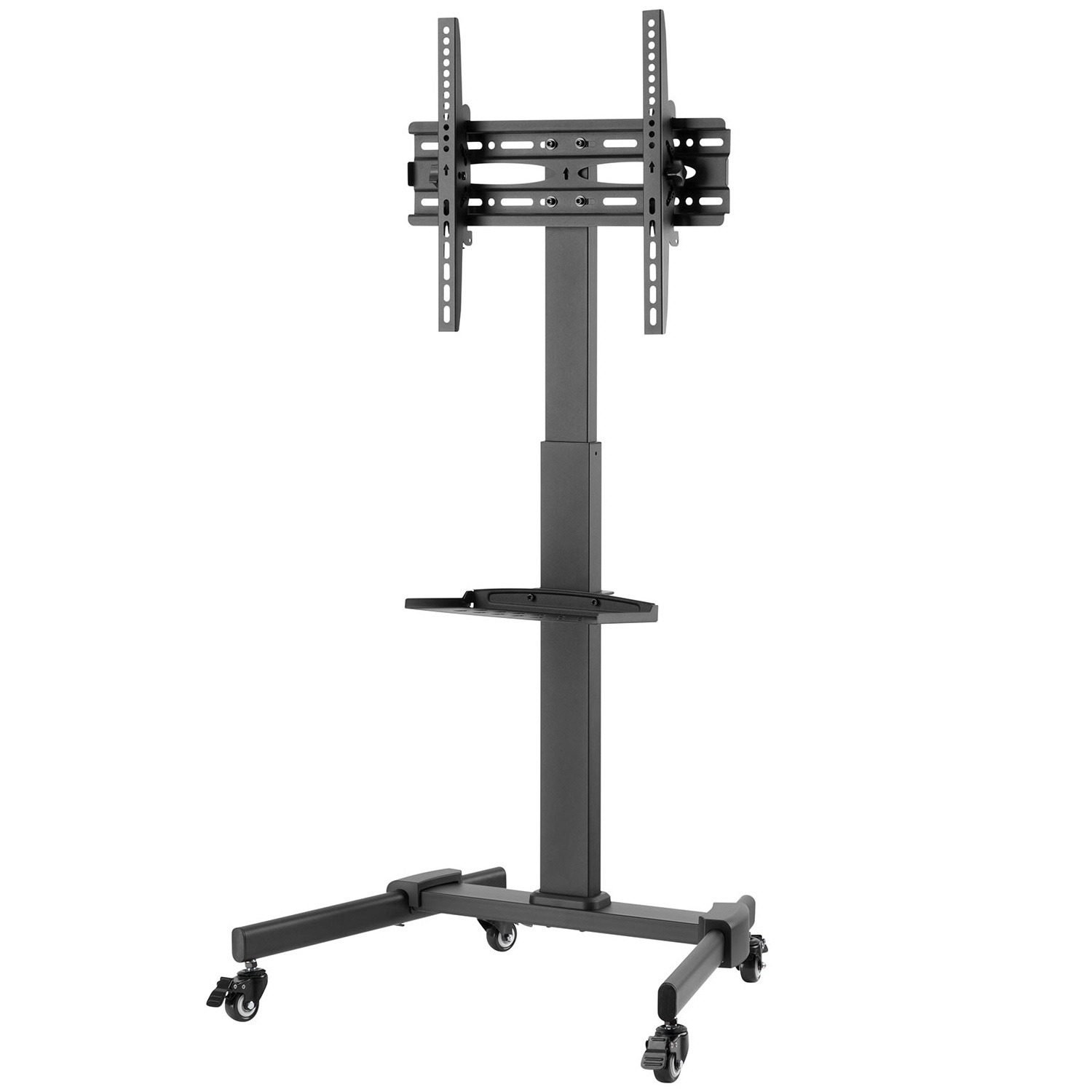 Height Adjustable TV Trolley - Lower Exhibitors Height