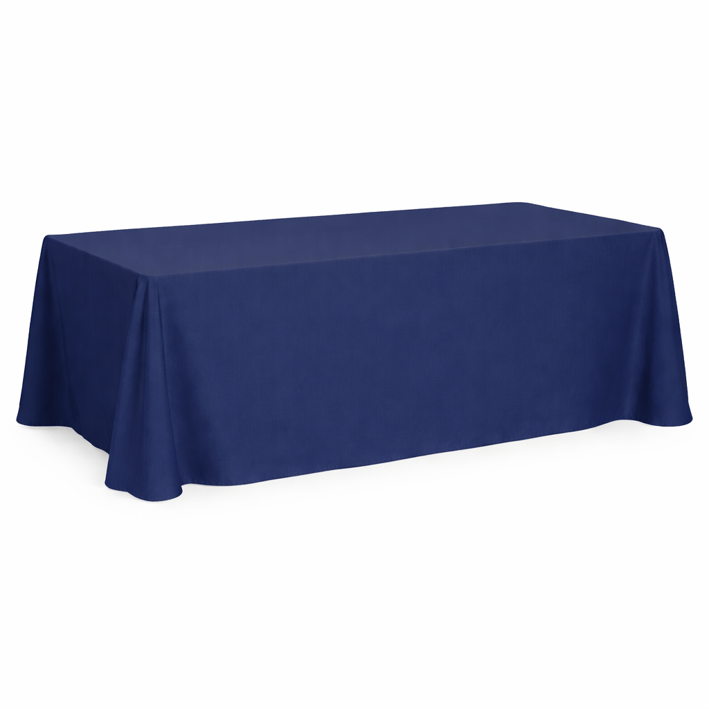 Navy Blue – 70" x 144" Rectangular Banqueting Tablecloth