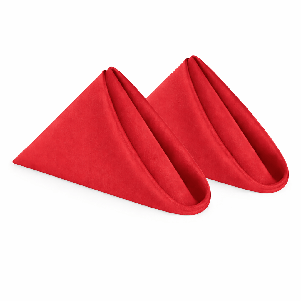 Red – Polyester Banqueting Napkins